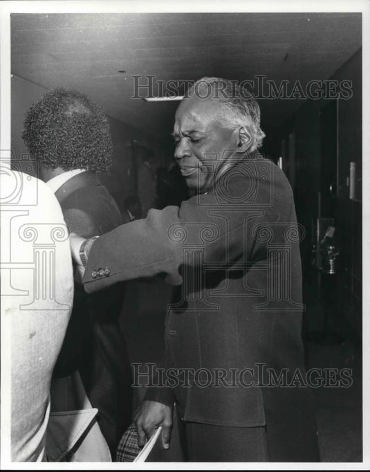 1983 Press Photo J.L. Chestnut, one of Willie James Taylor's defense lawyers - Historic Images