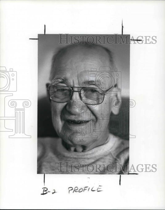 1989 Press Photo George L. Frigie - cva20641 - Historic Images
