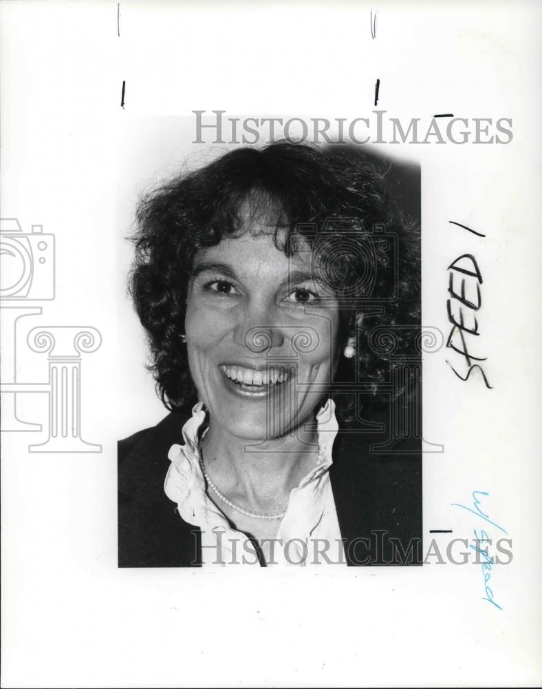 1985 Press Photo Alice Butts, School Board - cva20791 - Historic Images