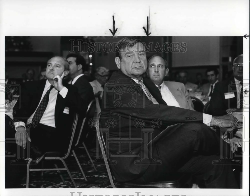 1986 Press Photo United States Representative Dan Rostenkowski, D-Ill - Historic Images