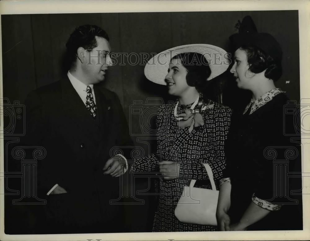 1940 Press Photo R.Rosenthal, A.L. Eisenberg &amp;R.Rudolp Jewish Education - Historic Images