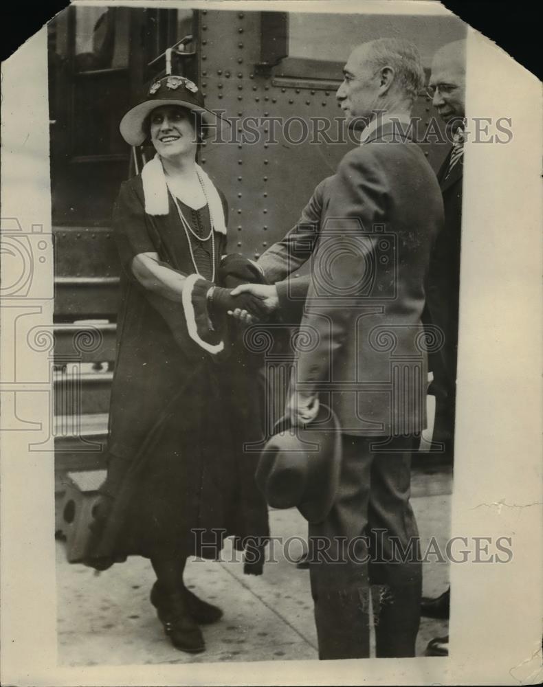 1925 Press Photo Mrs. Nellie Ross - nee71984 - Historic Images