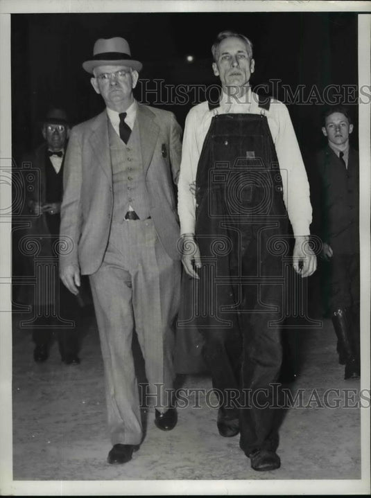 1937 Press Photo Richard C Tackett Testified He Had Taken Part in Conspiracy - Historic Images