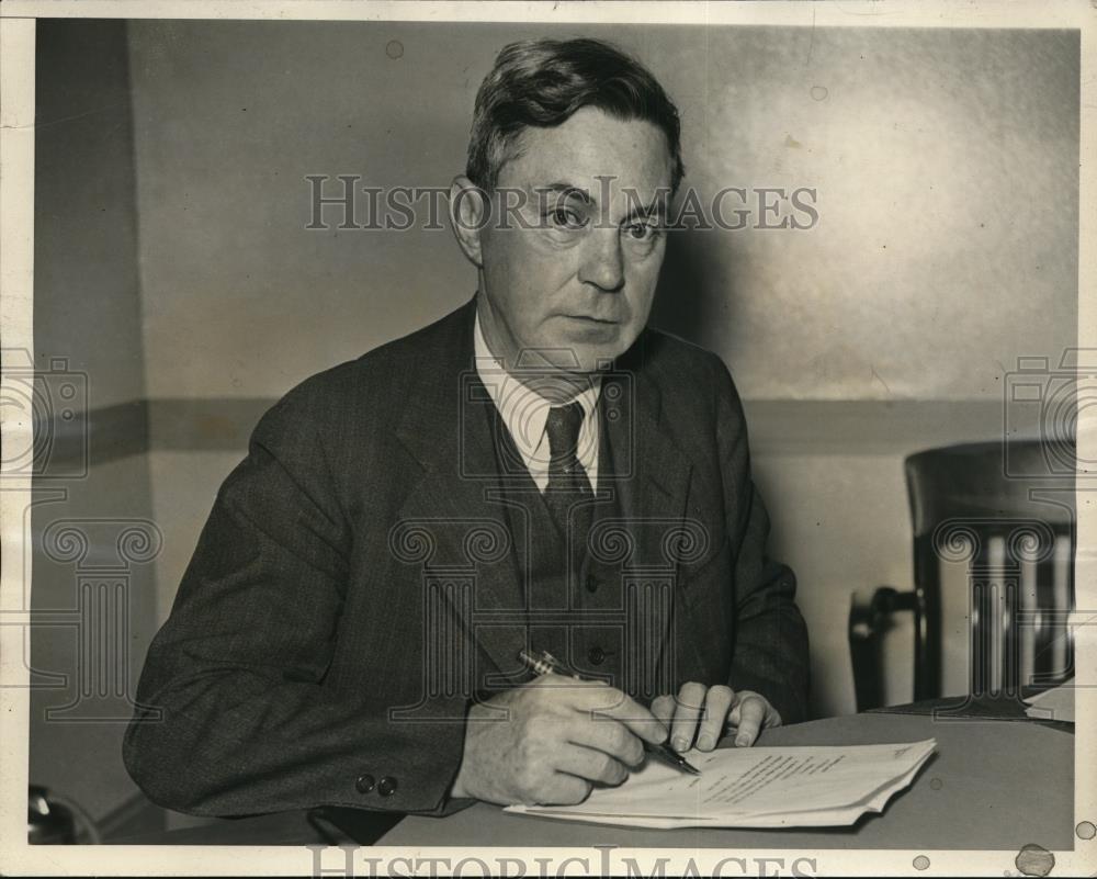 1934 Press Photo Dr Robert DW Connor US Archivist  - nef34989 - Historic Images