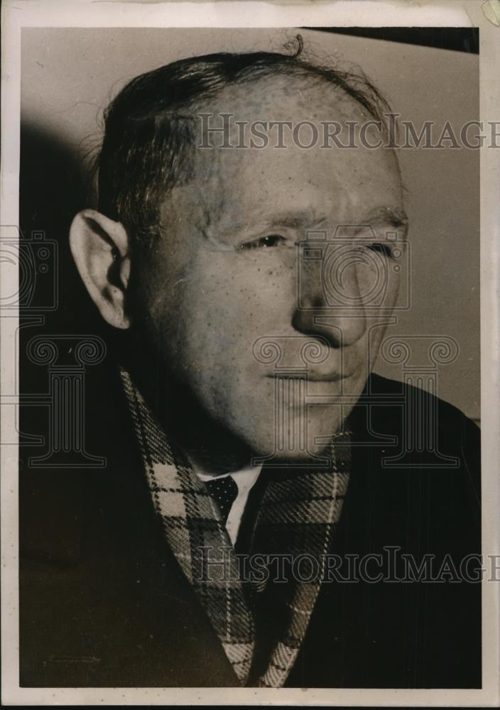 1937 Press Photo Bernard Forthal, Accused in Los Angeles Medicine Fraud - Historic Images