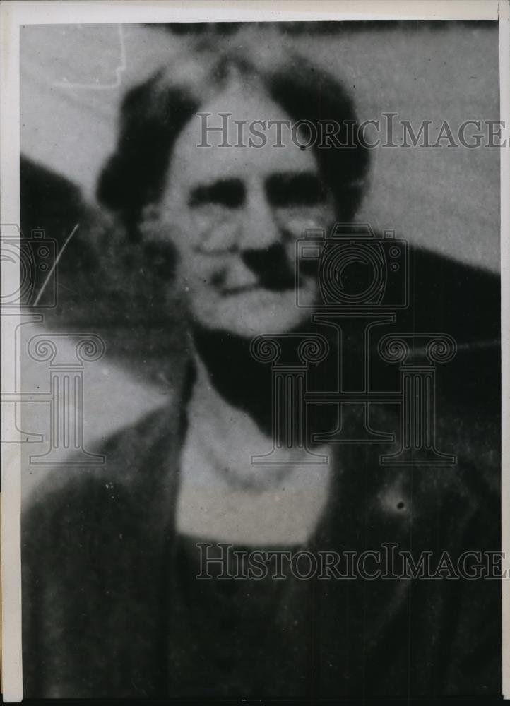 1938 Press Photo Josie Zeedyk, Murder Victim - nef35385 - Historic Images