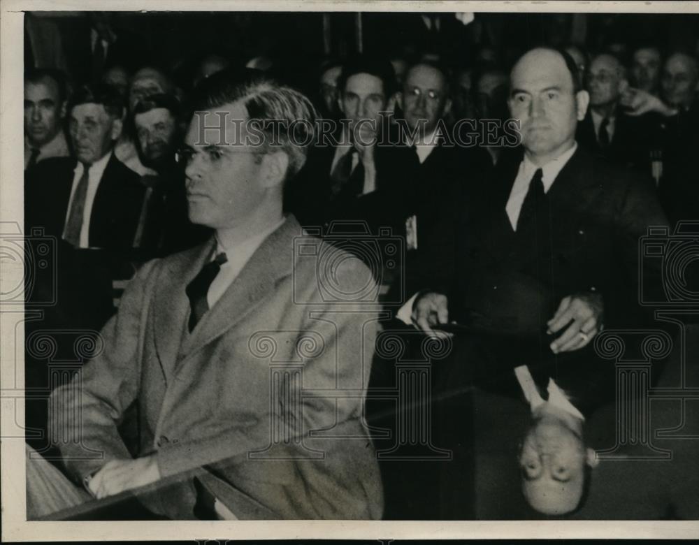 1940 Press Photo Mr.Cunningham on Trial - nef37407 - Historic Images