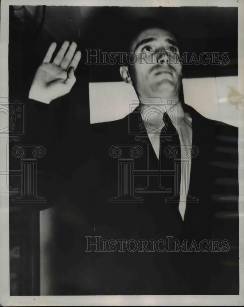 1938 Press Photo Joseph Hahn-Koree Convicted of Sending Defamatory Notes - Historic Images