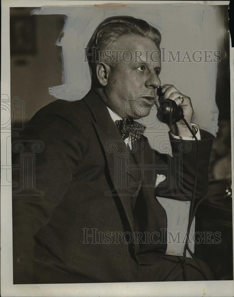 1932 Press Photo rotary Clerk Frank R Sowers - nef41158 - Historic Images