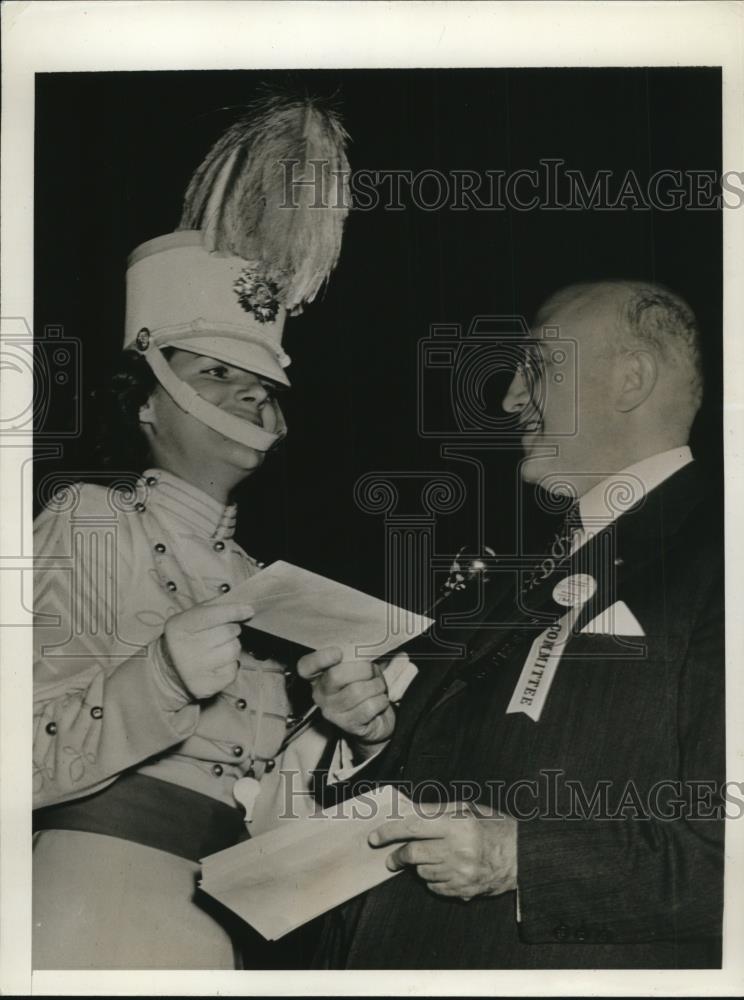 1941 Press Photo Drum &amp; Bugle Corps Winner at VFW Convention, Philadelphia - Historic Images