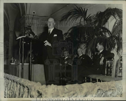 1934 Press Photo John G Brown Painted Dreary Picture of the Country - nef44748 - Historic Images