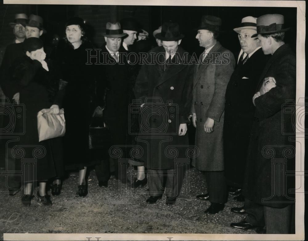 1934 Press Photo Kidnapper Basil Banghart &amp; Isaac Costner Captured - nef48498 - Historic Images