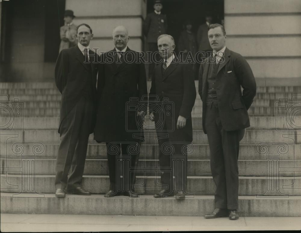 1920 Pres Photo Members of the U.S. of International Conference on Communication - Historic Images