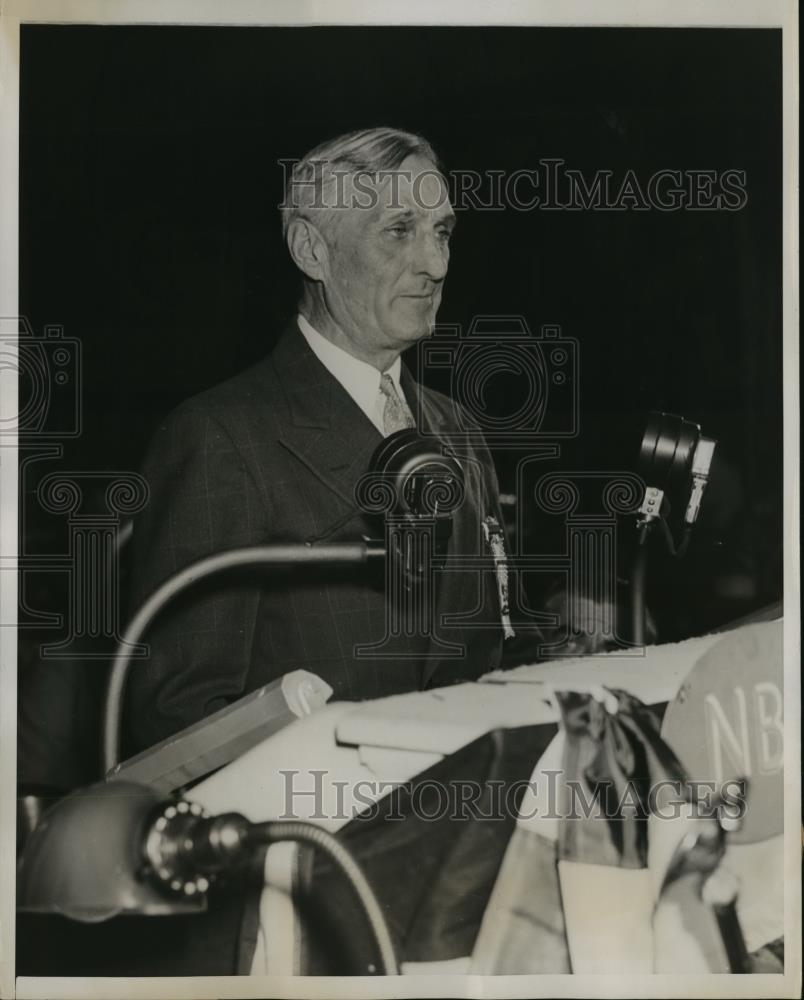 1936 Press Photo Sen. William McAdoo of California at Democratic Natl.Convention - Historic Images