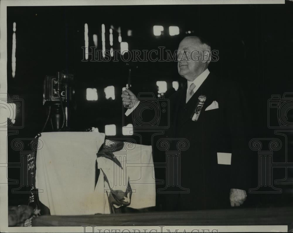 1932 Press Photo Bertrand Snell Opens Republican National Convention, Chicago - Historic Images