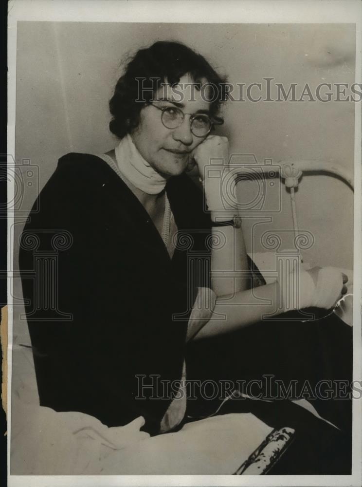 1932 Press Photo Mrs Harriet Paup, Accused of Cutting Bodies of Her Children - Historic Images