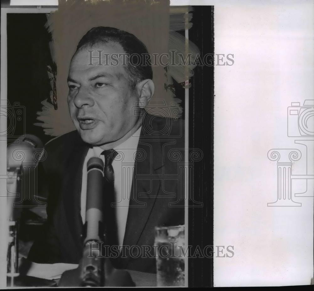 1964 Wire Photo Federal Narcotics Commissioner Henry L. Girodano - spw01956 - Historic Images