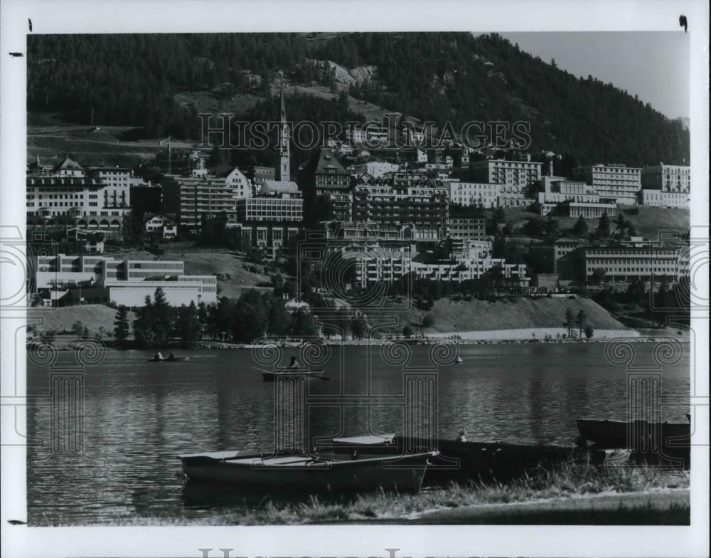 1985 Press Photo St. Moritz, Switzerland - cva21220 - Historic Images