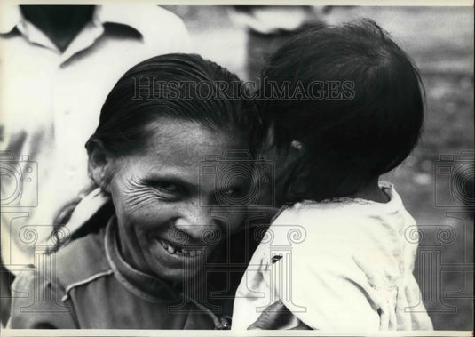 1990 Press Photo Yamales Valley, Nicaragua - cva21234 - Historic Images