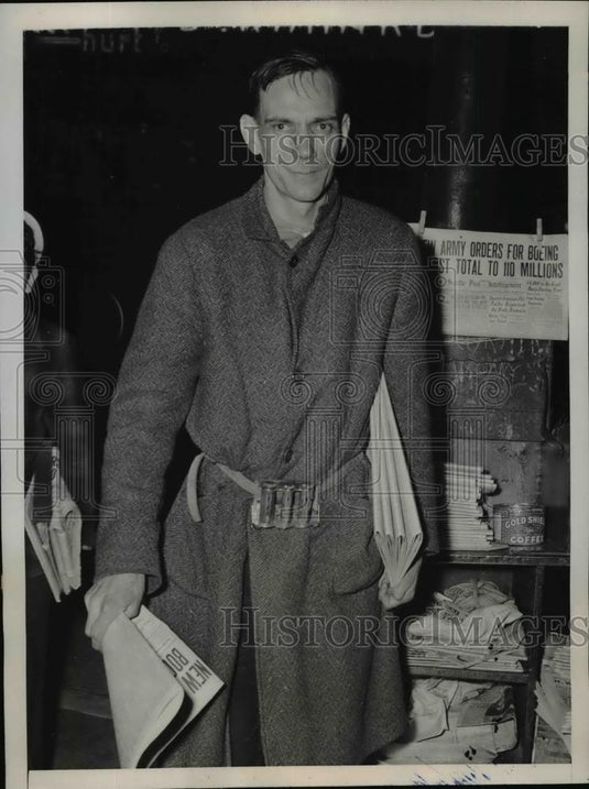1946 Press Photo George Gilbert, Wedding to helene Boyington Postponed - Historic Images