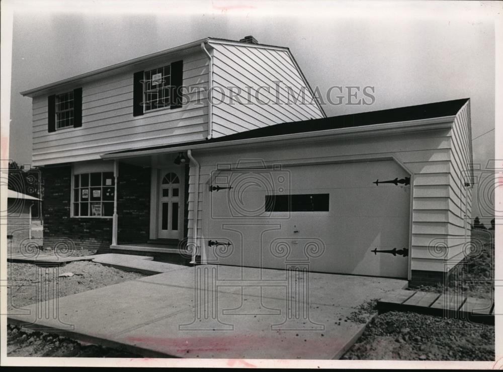 1967 Press Photo House in Brook Park, Ohio - nef37143 - Historic Images