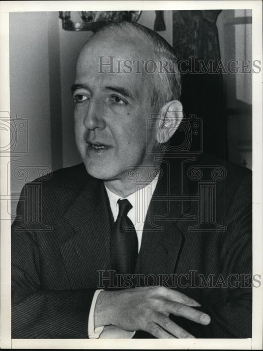 1957 Press Photo Andres De Blonay of Switzerland at Pan American Union - Historic Images