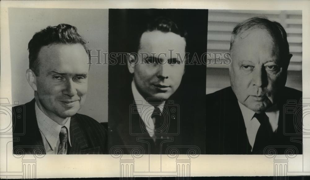 1943 Press Photo Pres Roosevelt Called Removal of 3 Men From Federal Pay Roll - Historic Images