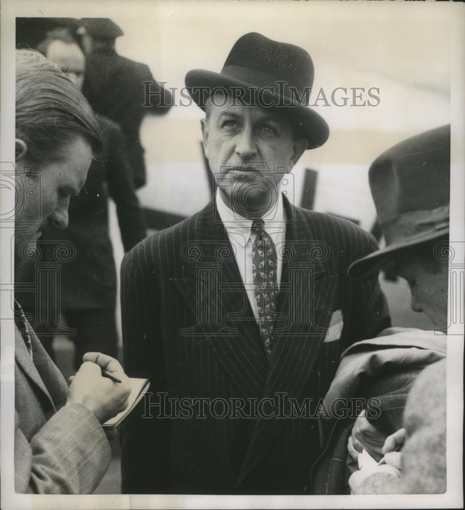 1950 Press Photo Eugene Black President of the Intl. Bank for Reconstruction - Historic Images
