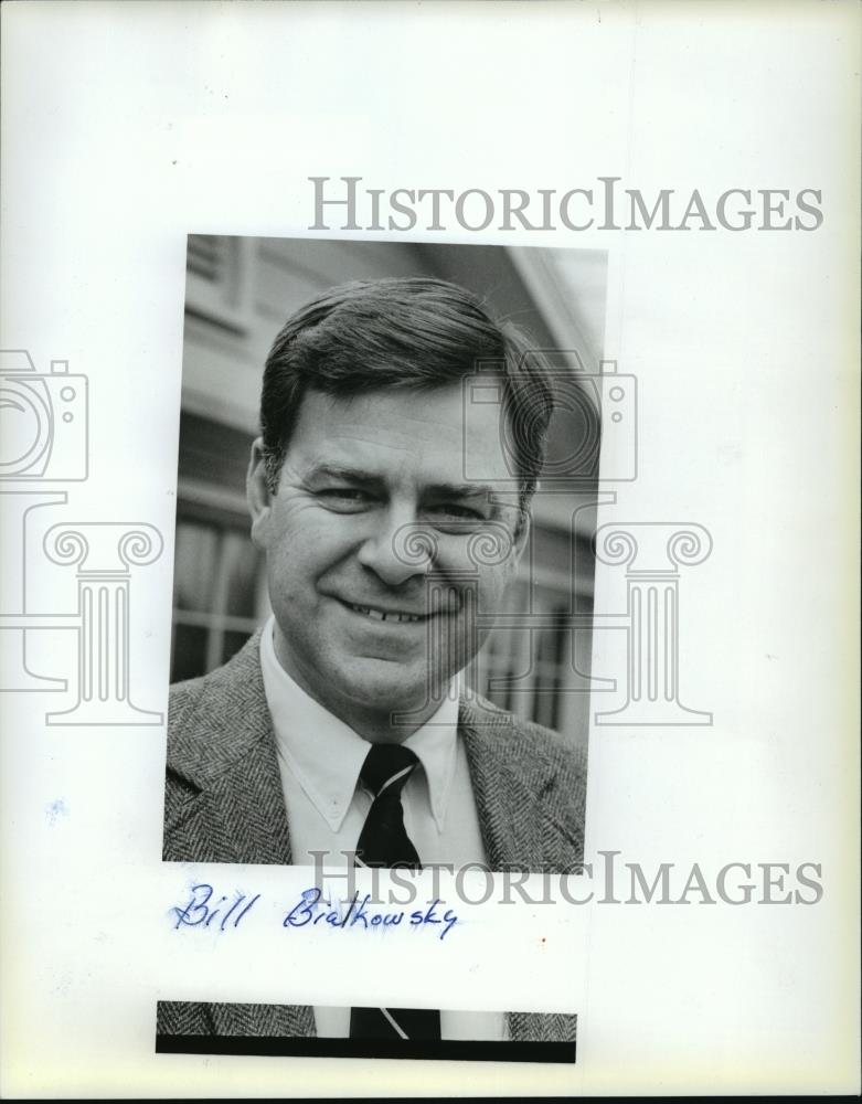 1980 Press Photo J.F. Arthur Company businessman Bill Bialkowsky - spa36952 - Historic Images
