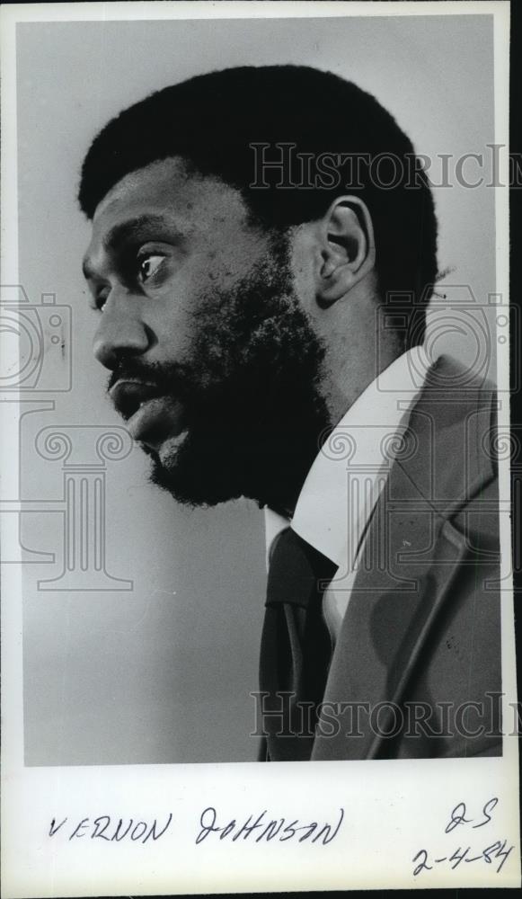 1984 Press Photo Vernon Johnson, Washington State University faculty member - Historic Images