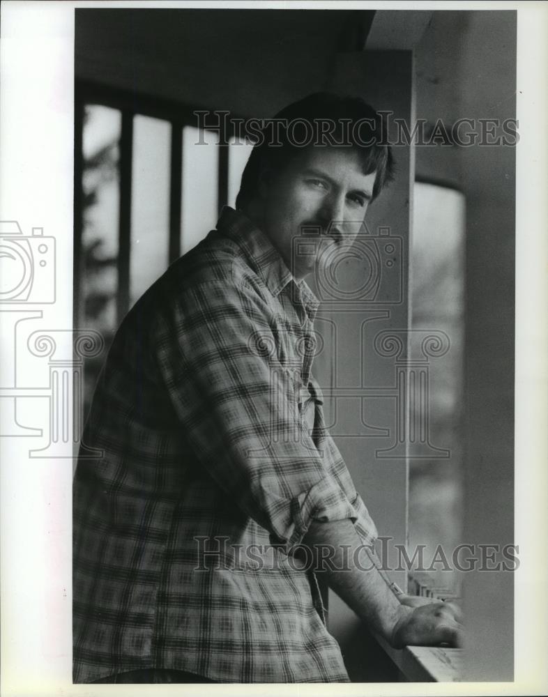 1988 Press Photo Cancer Patient Boyd Garner. - spa37012 - Historic Images