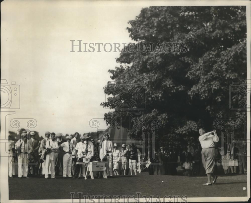 1928 Press Photo Major Hezlet, Professional Golfer - nef59715 - Historic Images