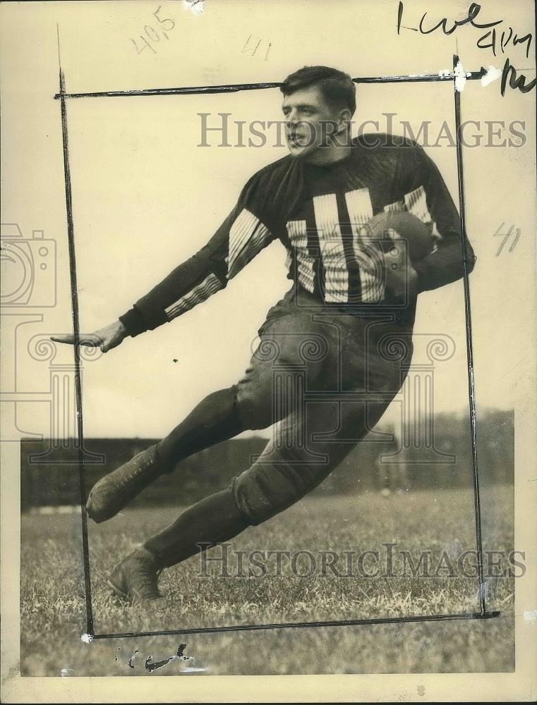 1935 Press Photo George W. Blackwood, Football Player - nef64049 - Historic Images