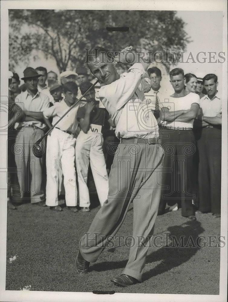 1938 Press Photo Golfer Al Leach - nef64186 - Historic Images