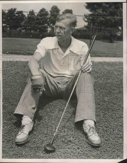 1938 Press Photo Golfer William Guyness of Fountain City, Tennessee - nef64184 - Historic Images