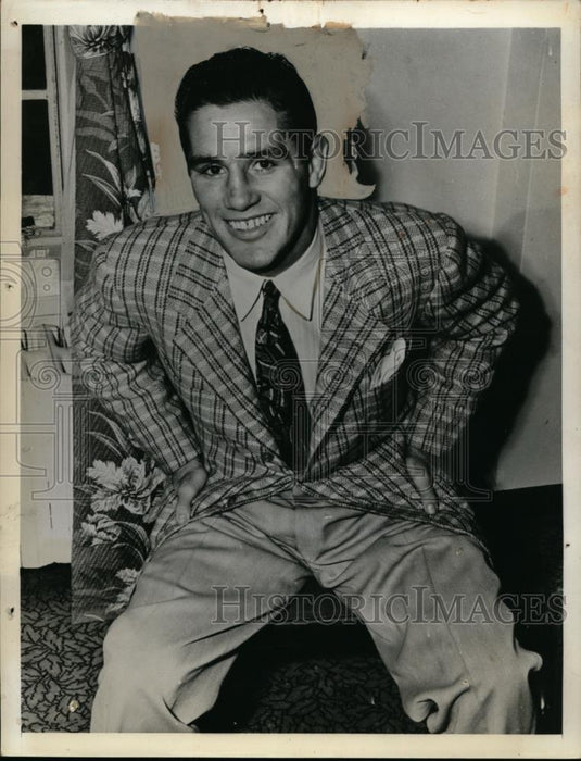 1940 Press Photo Boxer Billy Conn of Pittsburgh - neo00912 - Historic Images