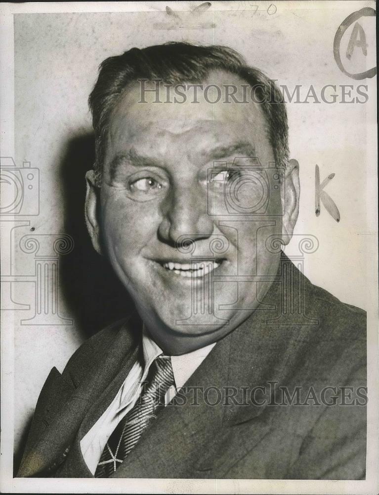 1944 Press Photo Bob Coleman of Boston Braves Baseball - nef64375 - Historic Images