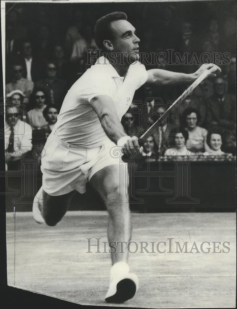 1957 Press Photo Tennis Player Vic Seixas - nef64243 - Historic Images