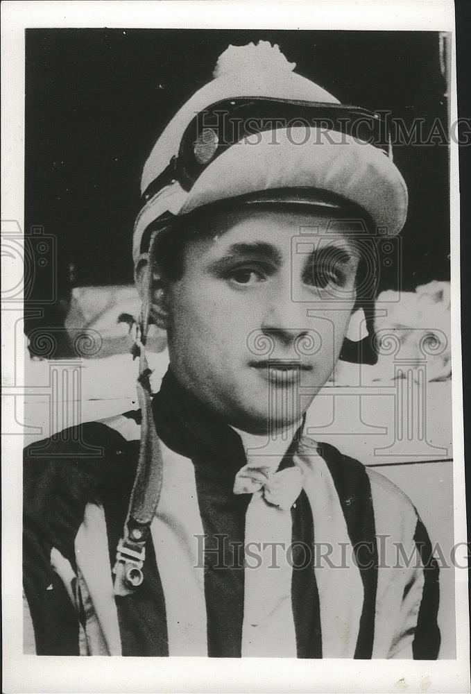 1962 Press Photo Jockey Ronne Ferraro - nef64007 - Historic Images