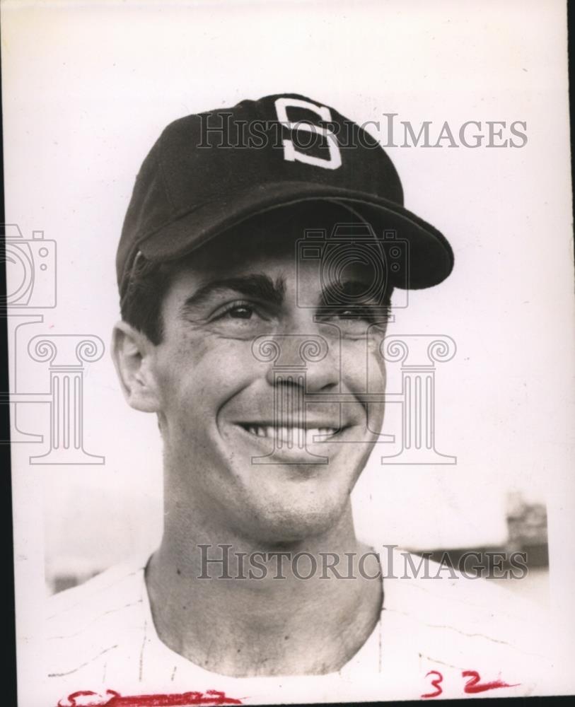 1963 Press Photo Ed Montellaniconico, Baseball Player - nef64460 - Historic Images