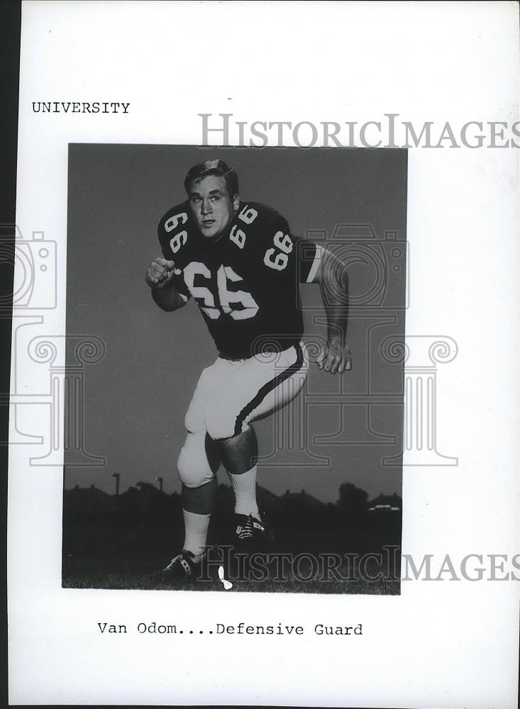1970 Press Photo Van Odom of Texas A&M University Football - nef64273 - Historic Images