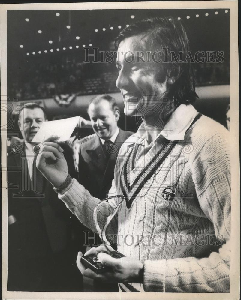 1973 Press Photo Tennis Player Ilie Nastase - nef64369 - Historic Images