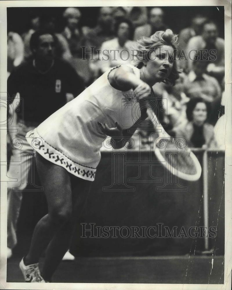 1977 Press Photo Chris Evert US Tennis Player - nef64406 - Historic Images