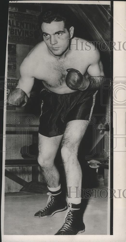 Press Photo Boxer Joe Maxim - nef64129 - Historic Images