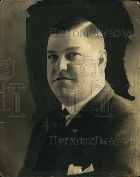 1921 Press Photo Esco Ives of San Diego California singing comedian - neo01258 - Historic Images