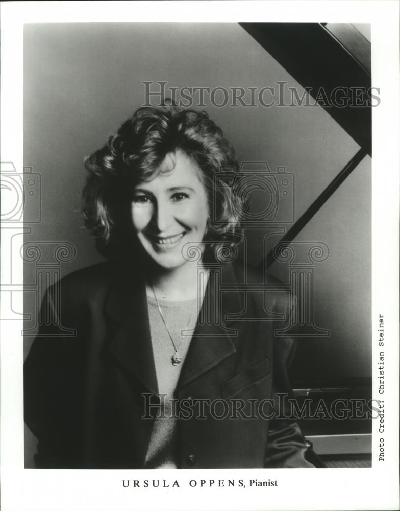 Press Photo Pianist Ursula Oppens - nef62971 - Historic Images