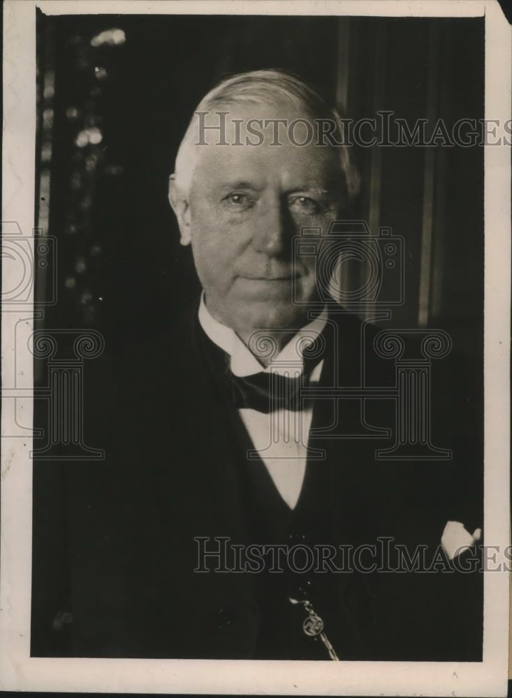 1918 Press Photo M Vankol Socialist Leader, Holland - nef60186 - Historic Images