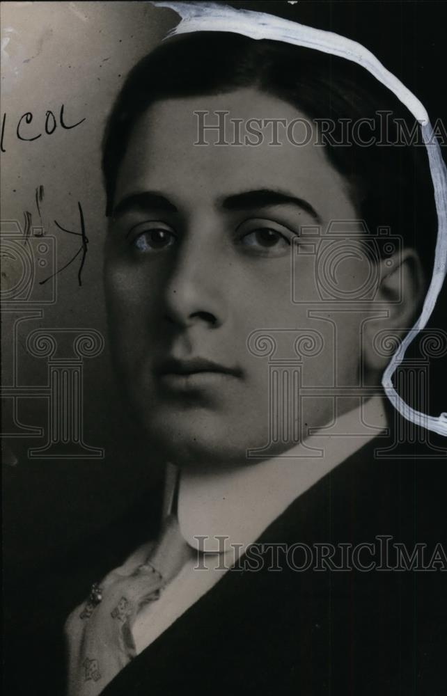 1922 Press Photo Portrait of Michael Weil - neo00852 - Historic Images