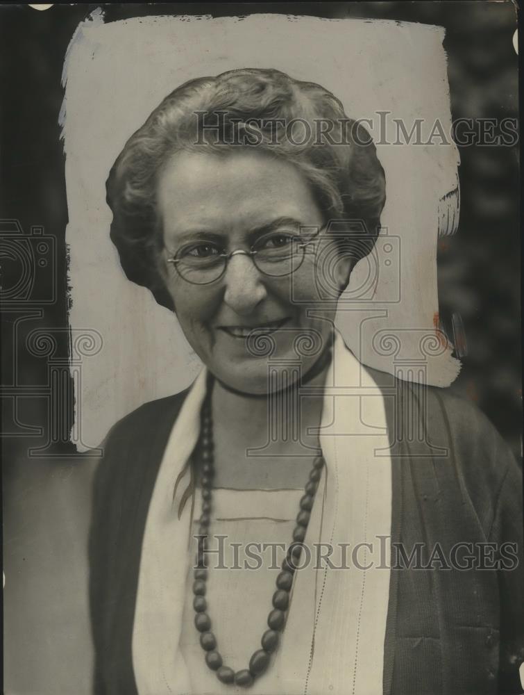 1922 Press Photo Mrs. John Dickinson Sherman of General Federation Womens Clubs - Historic Images