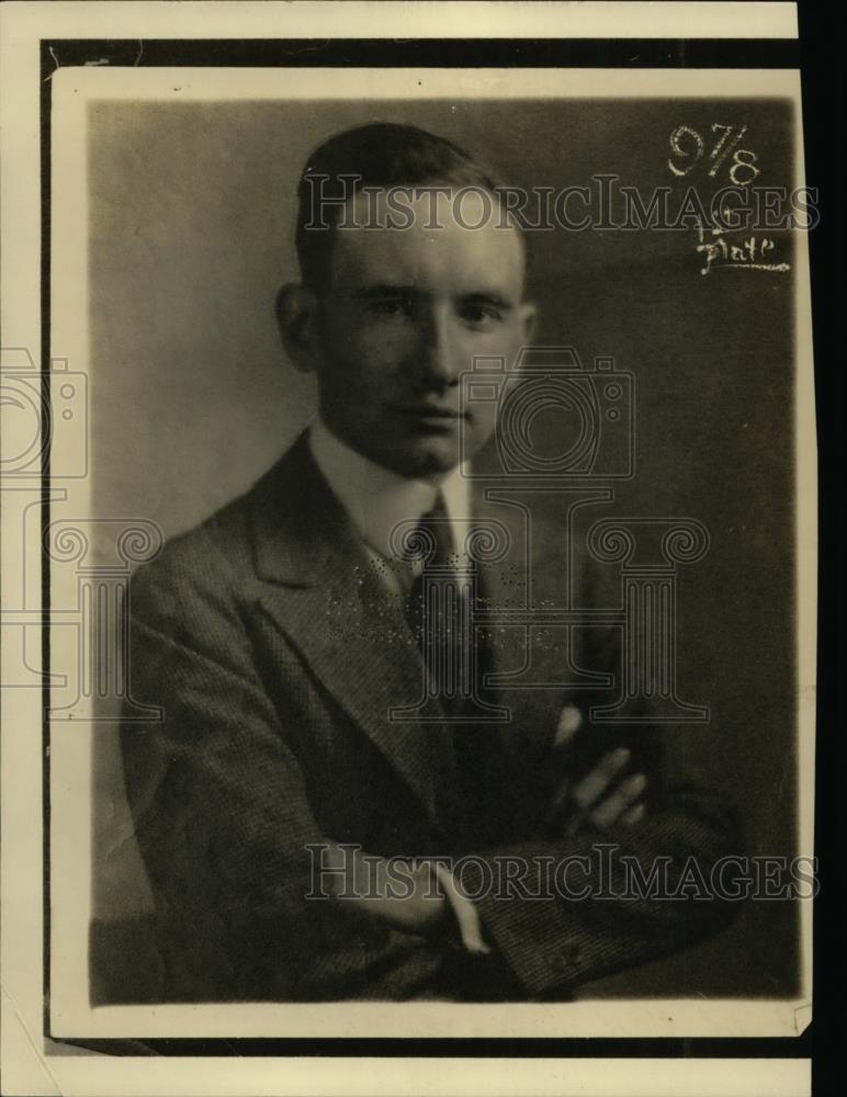 1923 Press Photo Norris N. Quinn - neo01130 - Historic Images